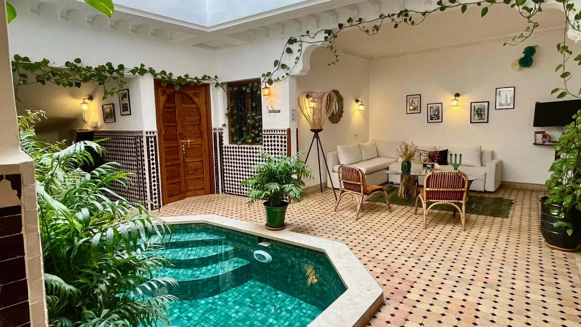 度假居 Riad Shanam Location Privative 马拉喀什 摩洛哥